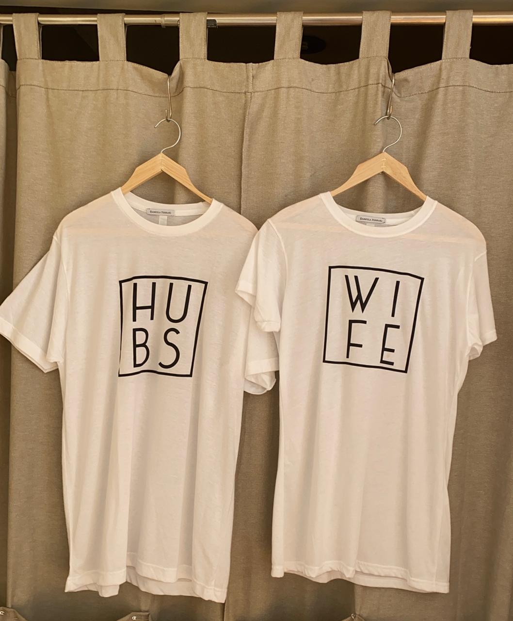 T-SHIRT HUBS/WIFE MINIMAL