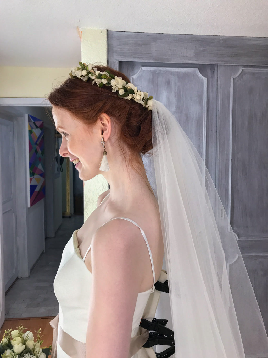 Oaxaca Vestido de novia  crepe tulle