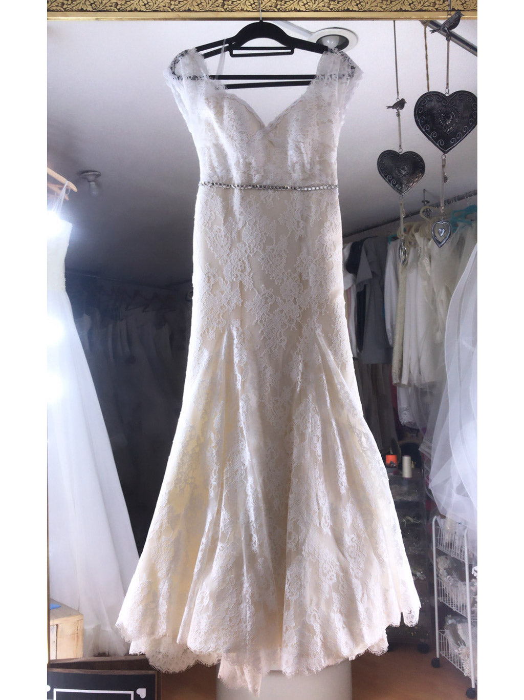 Flow Vestido de novia PETIT pieza única