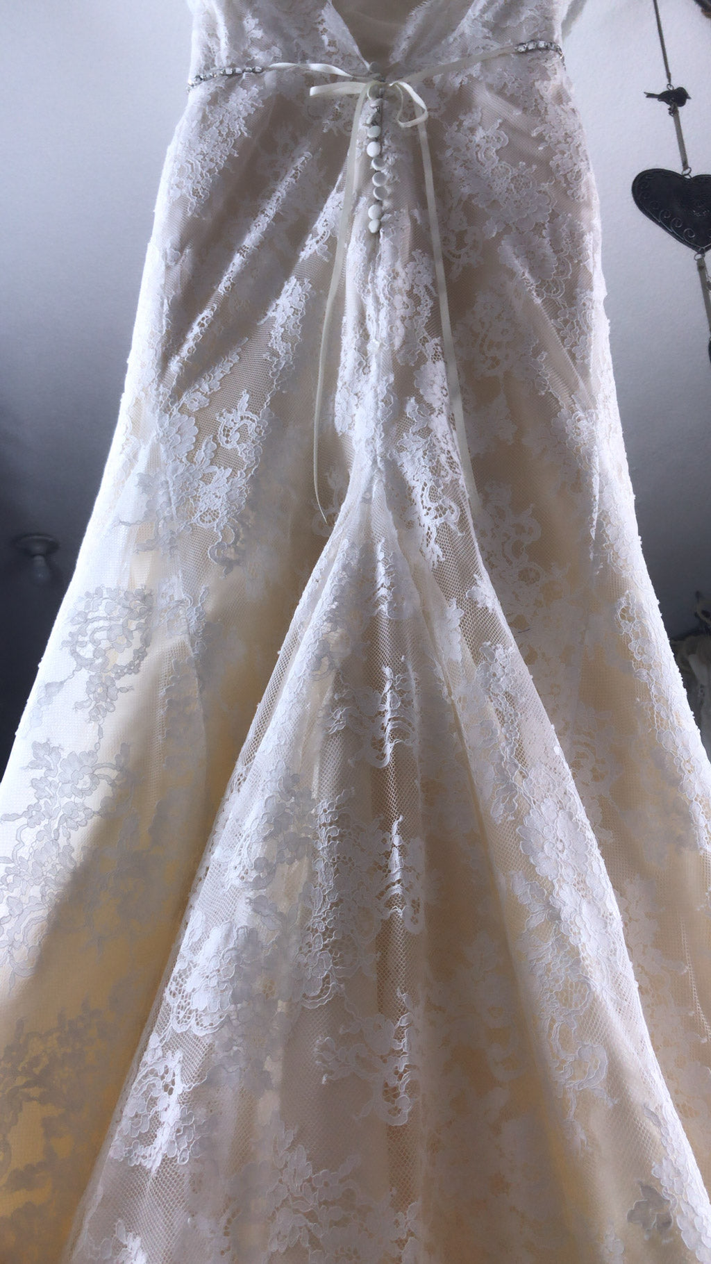 Flow Vestido de novia PETIT pieza única