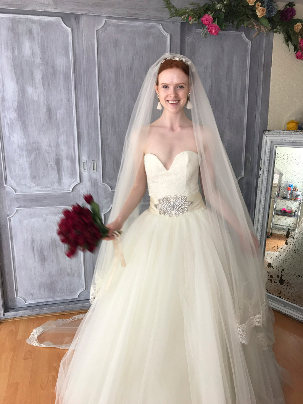 Liz Vestido Lace tulle SOLD