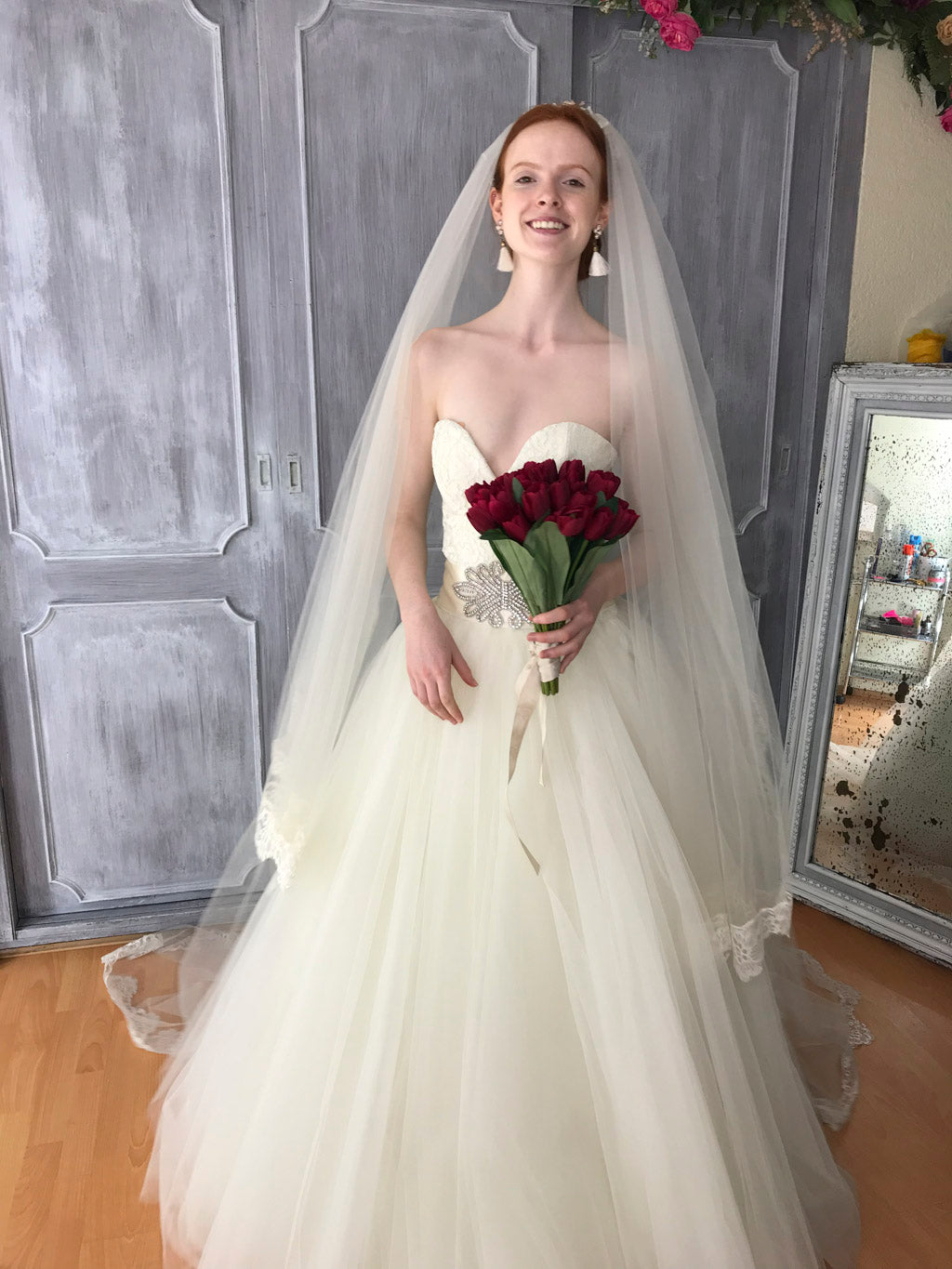 Liz Vestido Lace tulle SOLD